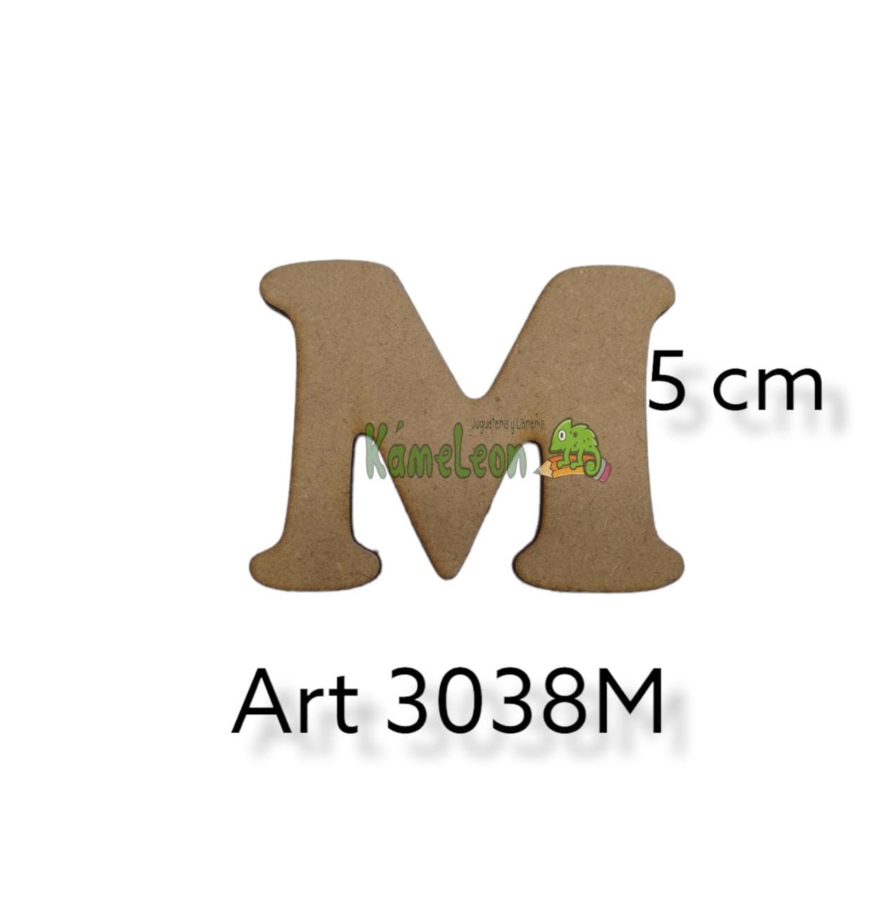 Letra 5 cm m