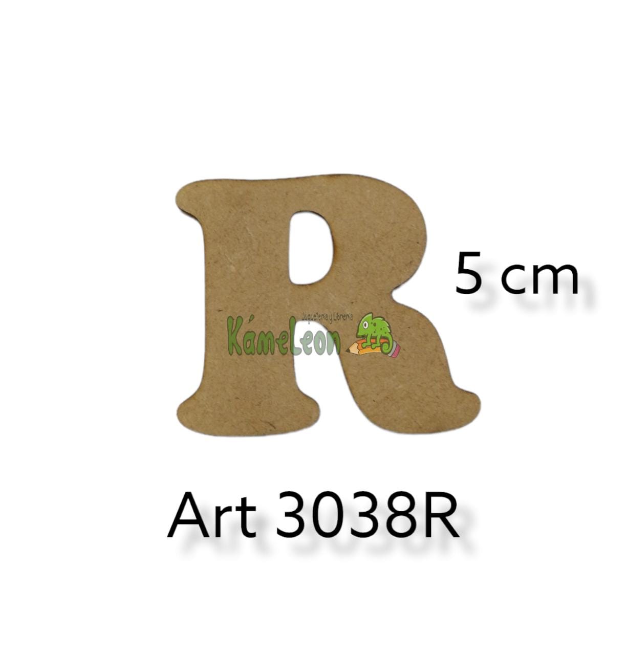 Letra 5 cm r