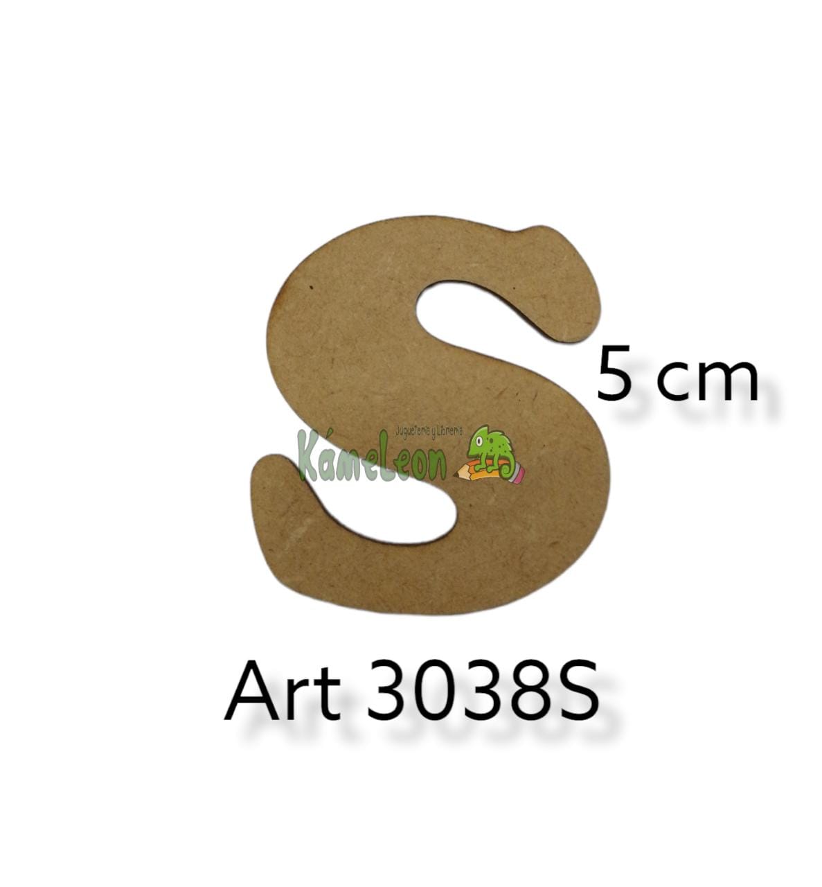 Letra 5 cm s 