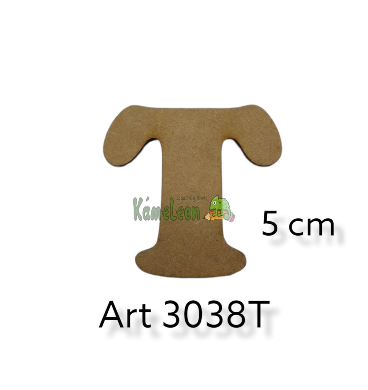 Letra 5 cm t