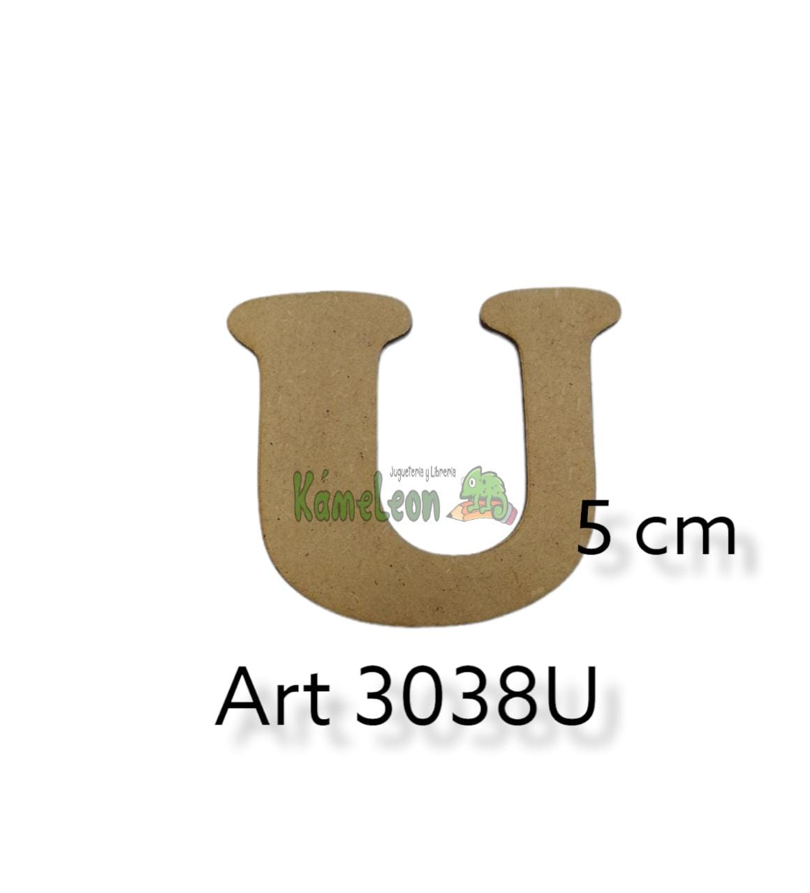 Letra 5 cm u