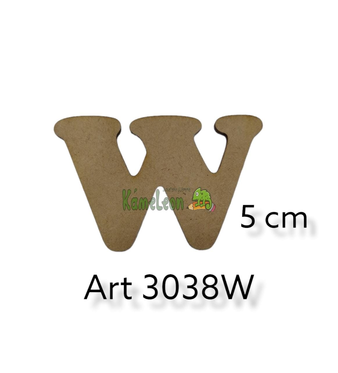 Letra 5 cm w