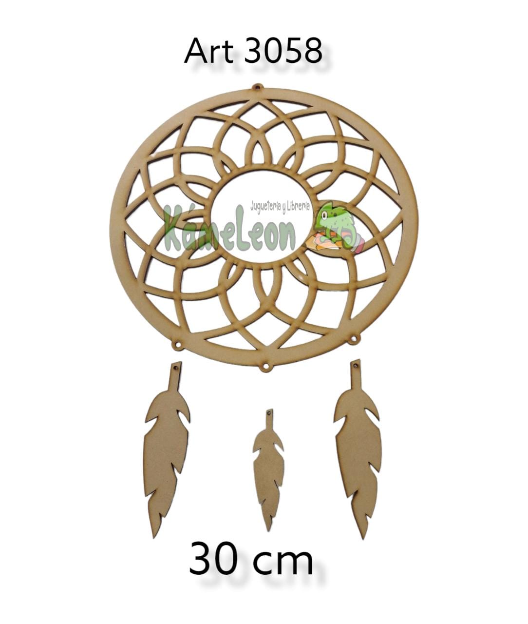 Atrapa sueÑos plumas 30 cm 