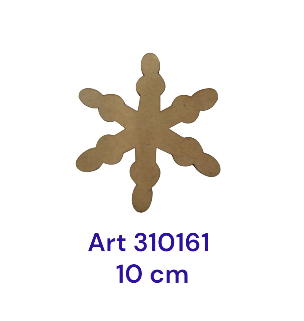 Copo de nieve 10cm 