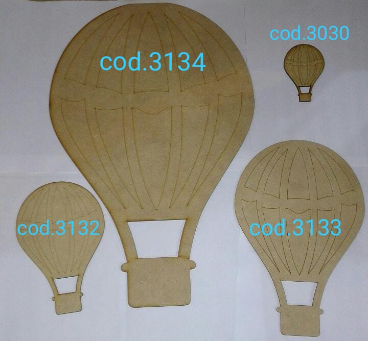 Globo aerostatico 50 cm