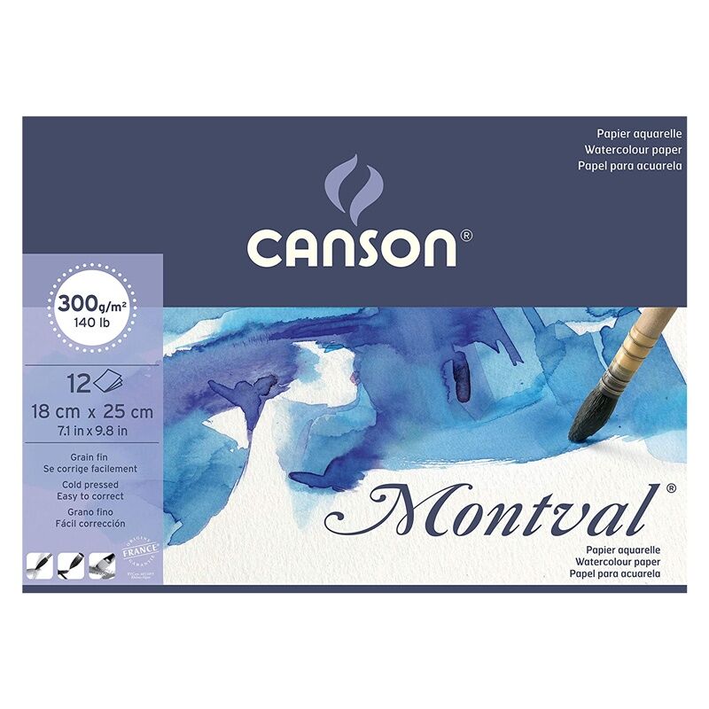 Block canson montval 300g