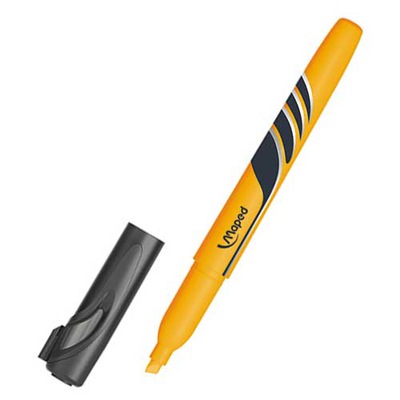 Resaltador maped fino fluo naranja 