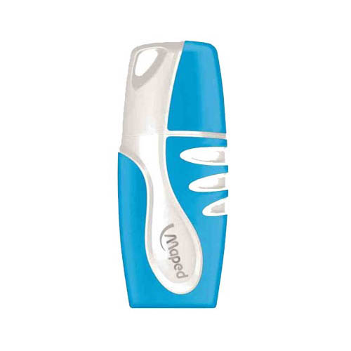Resaltador maped pocket fluo azul 