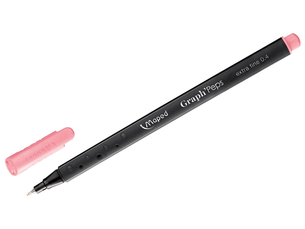 Microfibra maped graph"peps rosa claro 