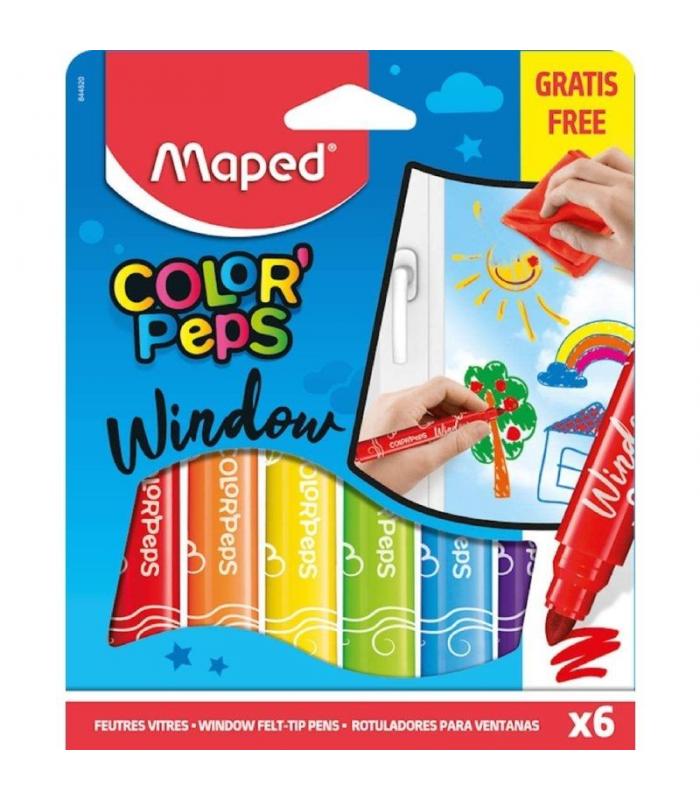 Marcadores maped para ventana