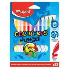 Marcador maped color jungle x12