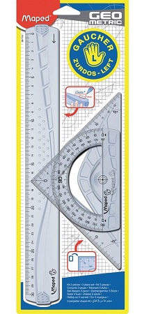 Set de geometroa maped para zurdos x3