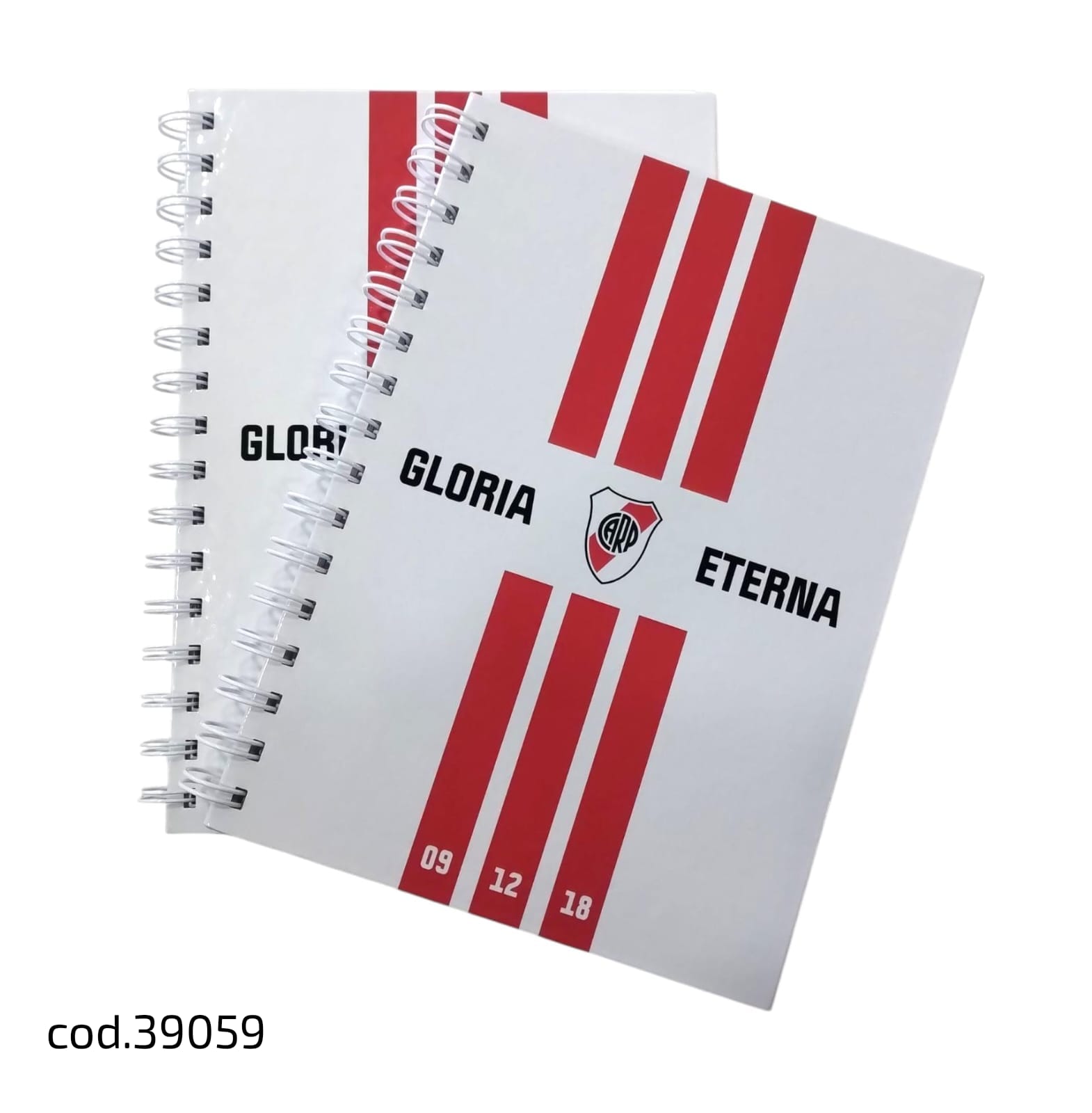 Cuaderno a5 tapa dura river plate rayado