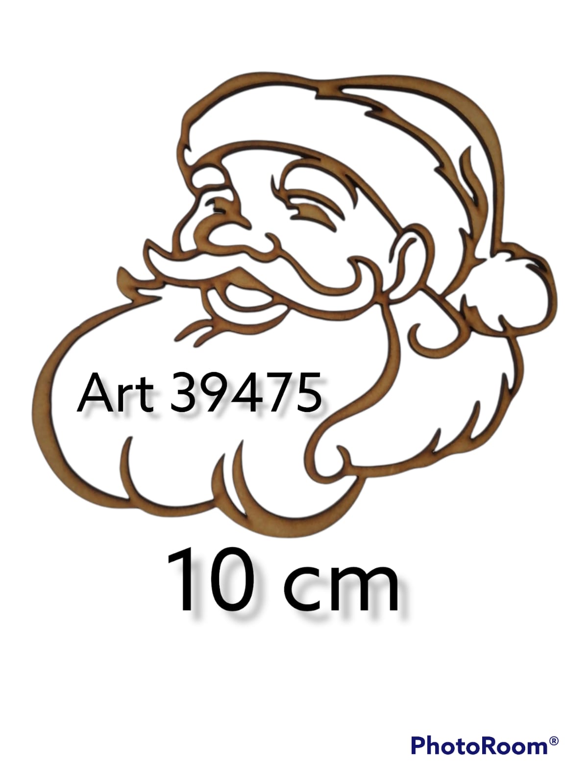 Papa noel calado 10 cm 