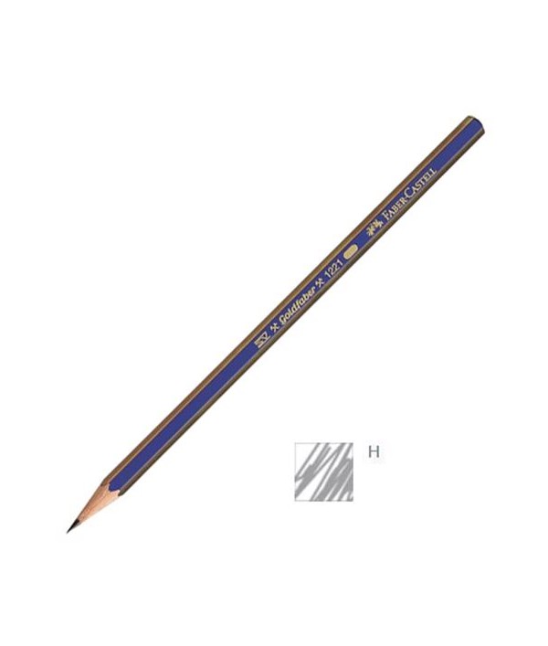 Lapiz grafito faber castell h 
