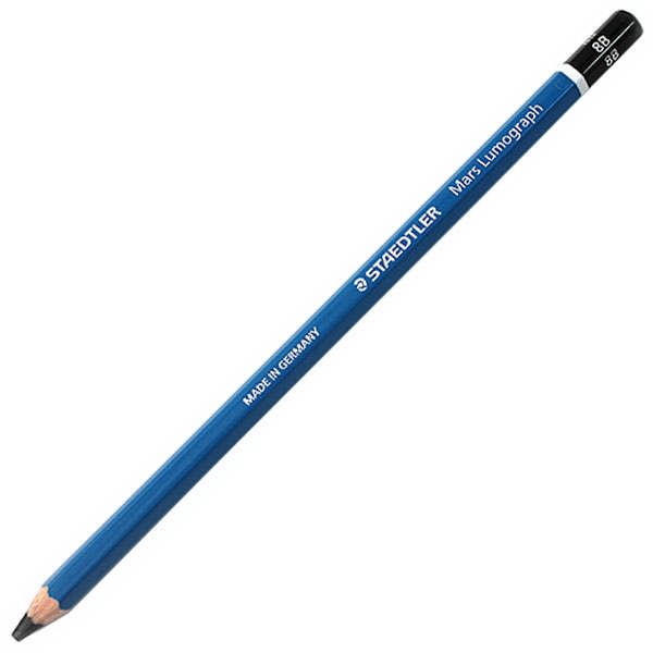 Lapiz grafito staedtler 8b lumograph 