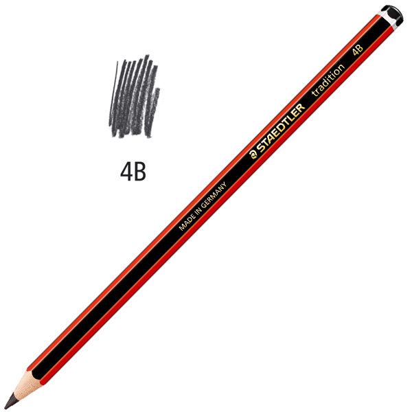 Lapiz grafito staedtler 4b tradition