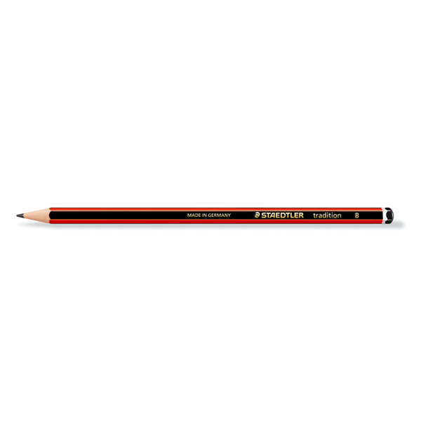 Lapiz grafito staedtler b tradition