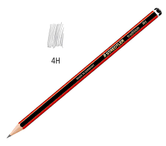 Lapiz grafito staedtler 4h tradition
