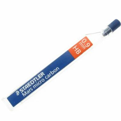 Repuesto lapiz mecanico staedtler hb 0,9 mm 