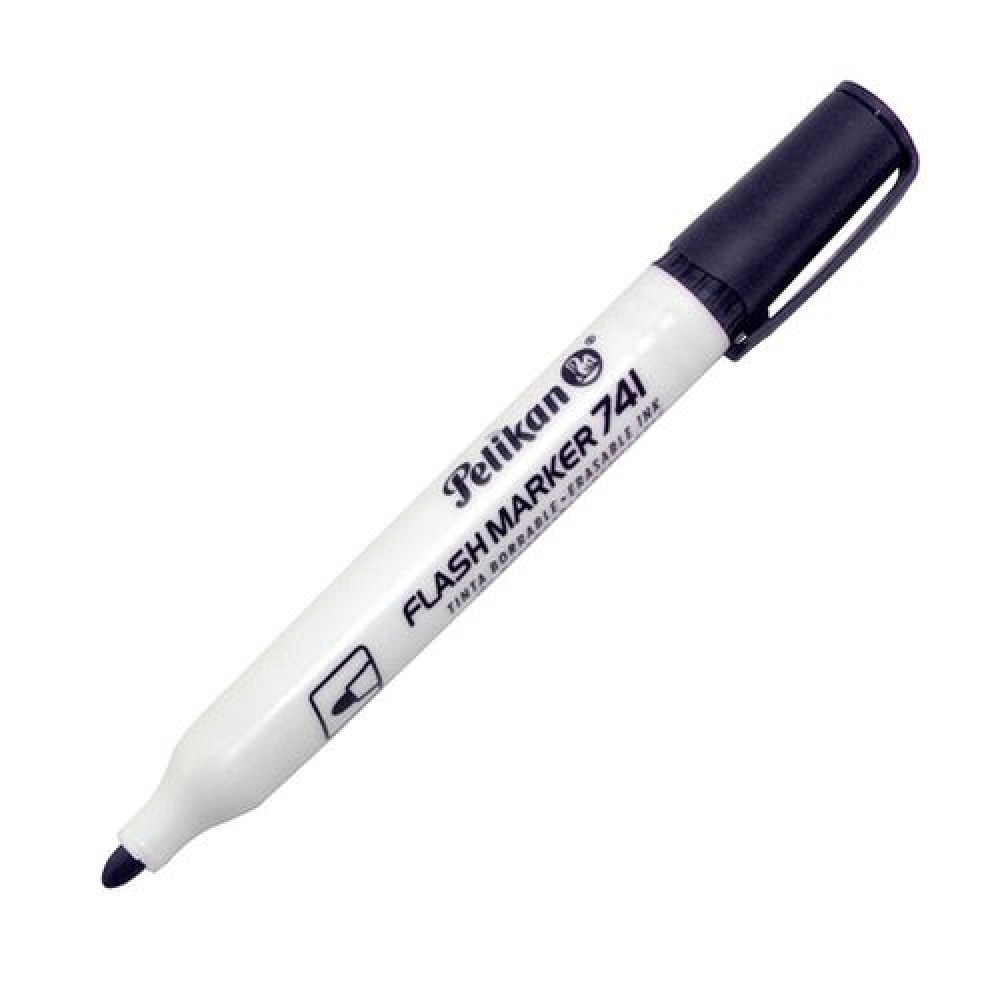 Marcador negro pelikan 741 p/pizarra