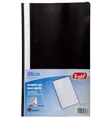 Carpeta trabi oficio base opaca 215,9 x 355,6mm. "rotulable"
