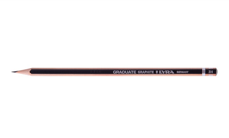 Lapiz lyra grafito graduate 3h