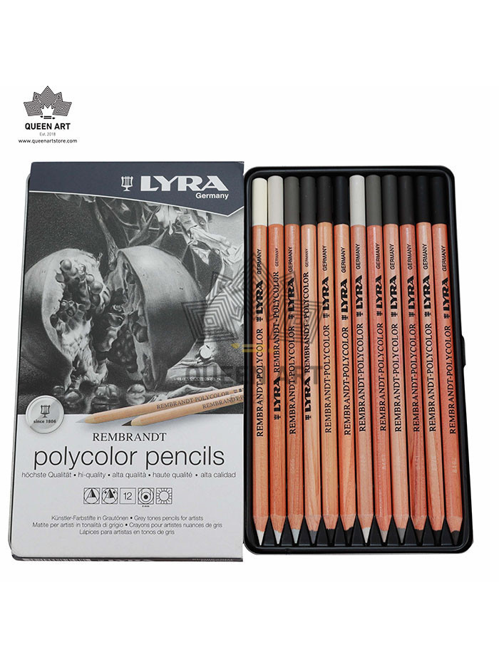 Lapiz lyra profi-plus lata x 12 pzsgrises