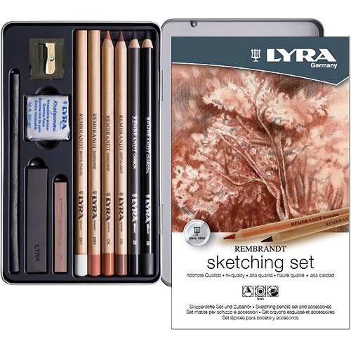 Lapiz set lyra rembrandt sketching 11pcz