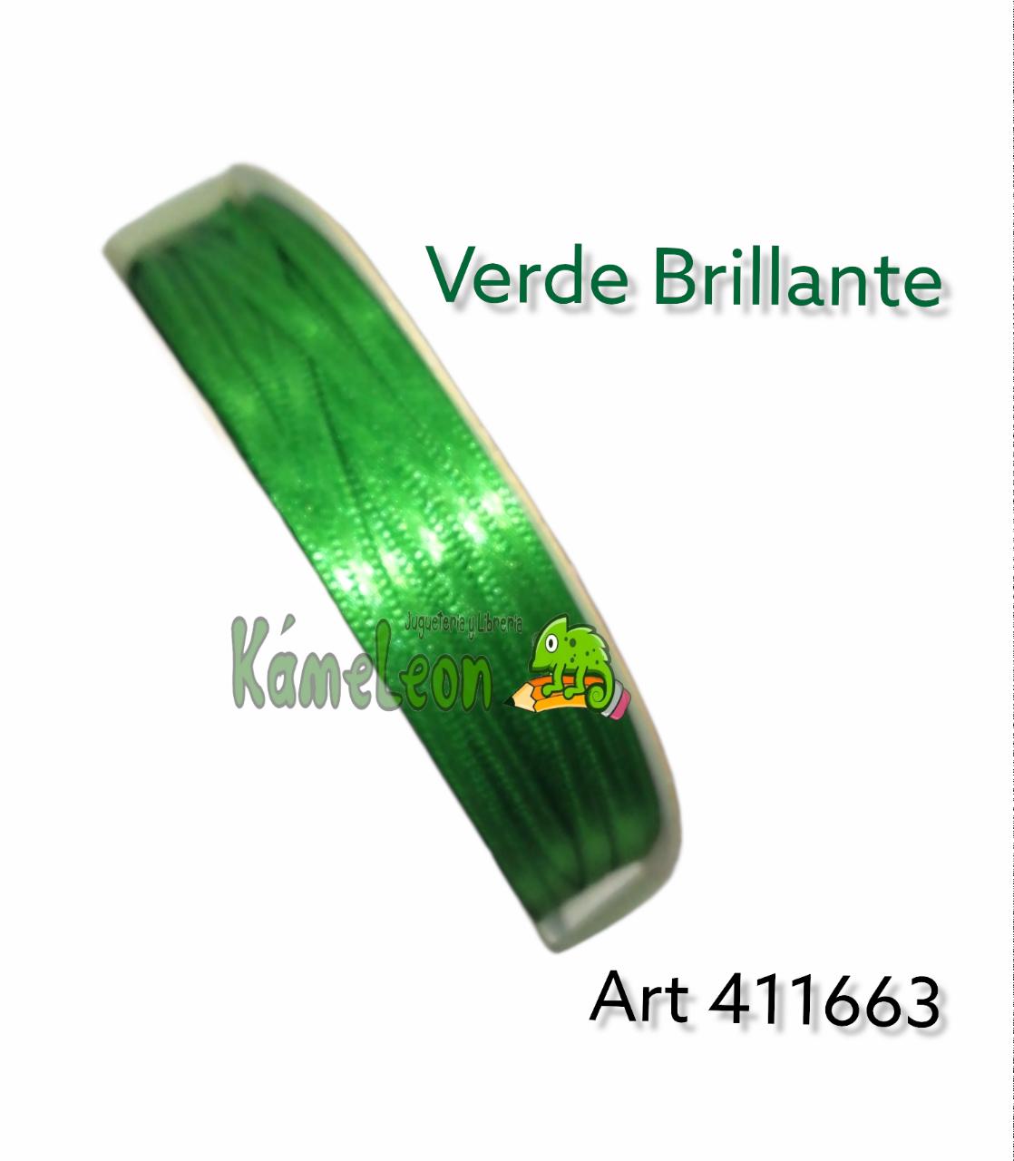 Cinta nro 0 verde brillante