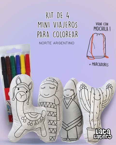 Peluches pintables y lavables norte argentino