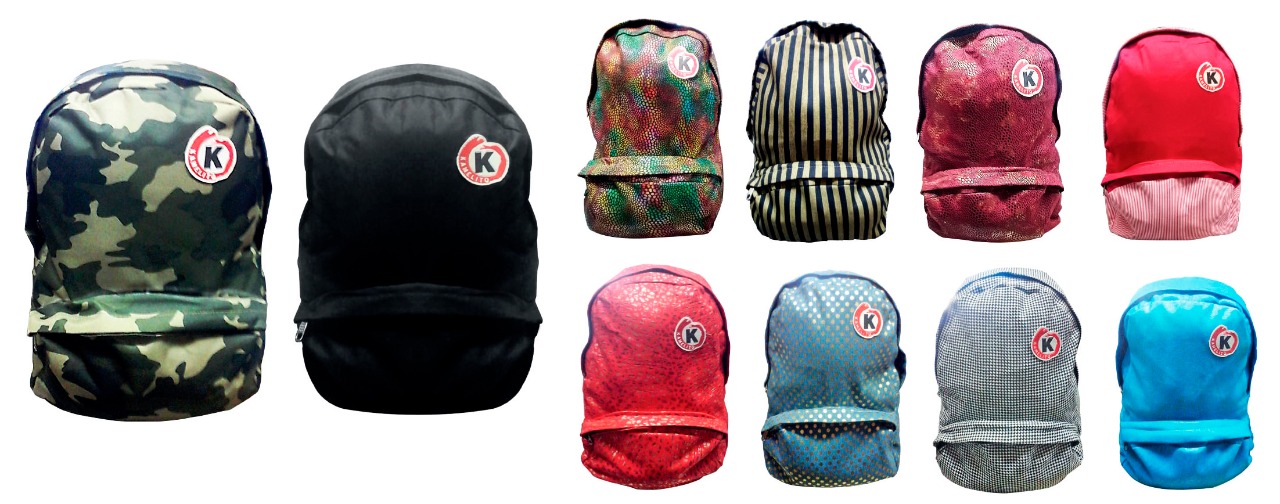 Mochila espalda 18" kamelito 