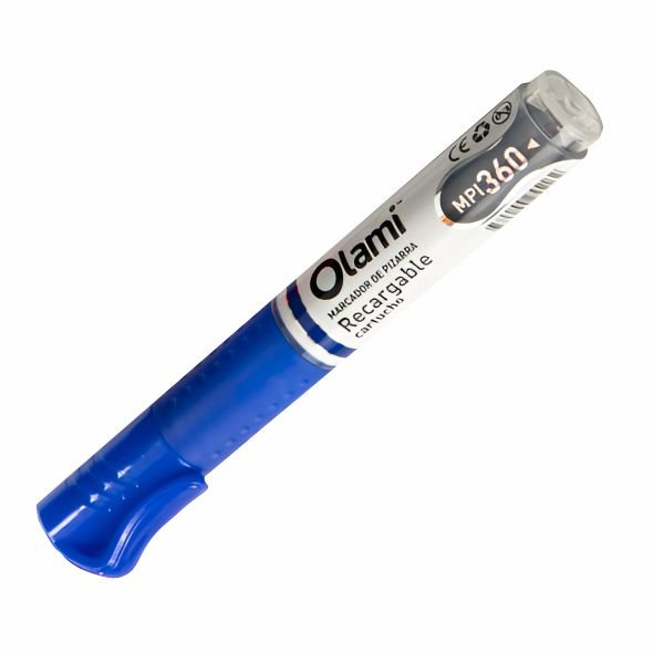 Marcador olami pizarra azul