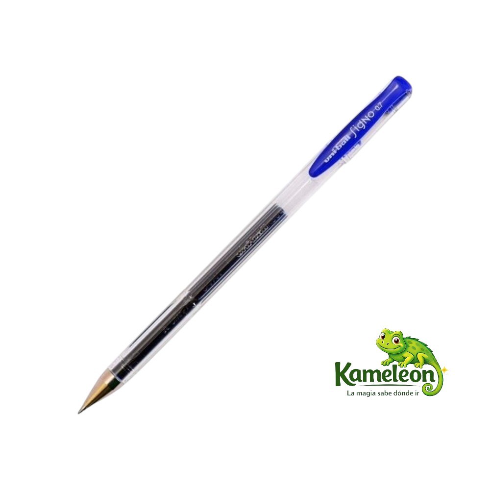 Boligrafo uni signo 100 azul