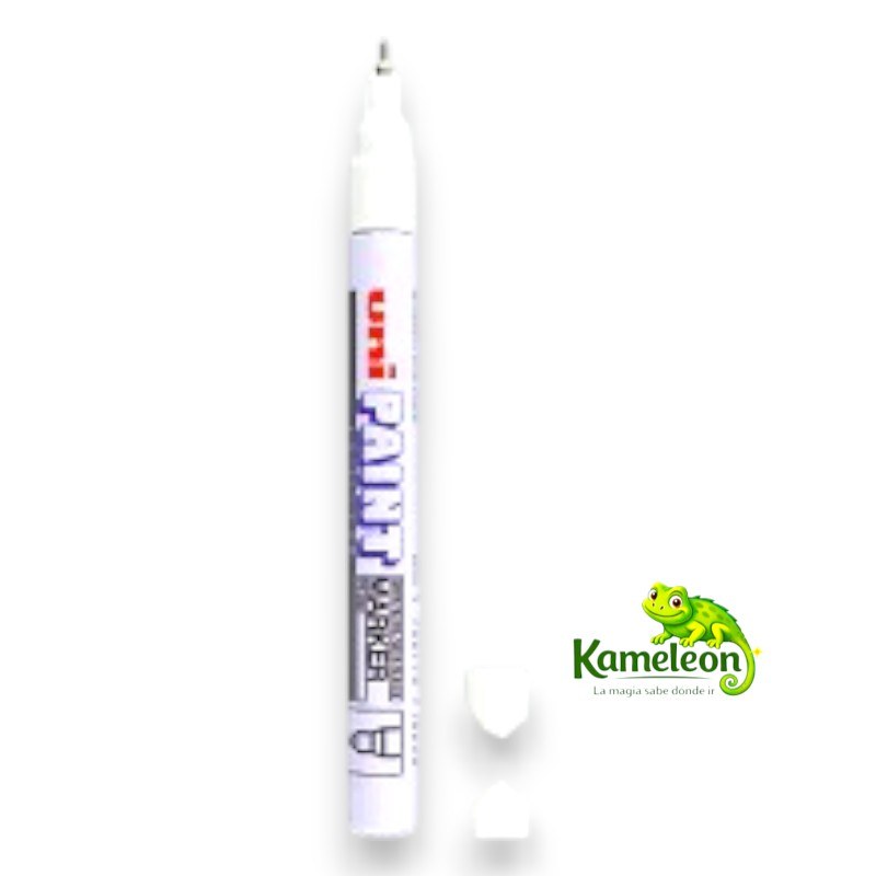 Marcador uni paint px-203 BLANCO EXTRAFINO