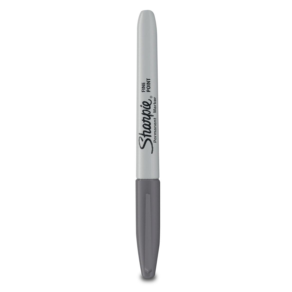Marcador sharpie permanente plateado fino