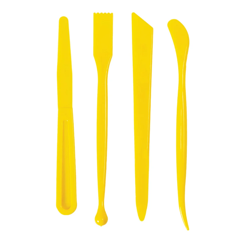 Estecas plasticas blister x 4 unidades