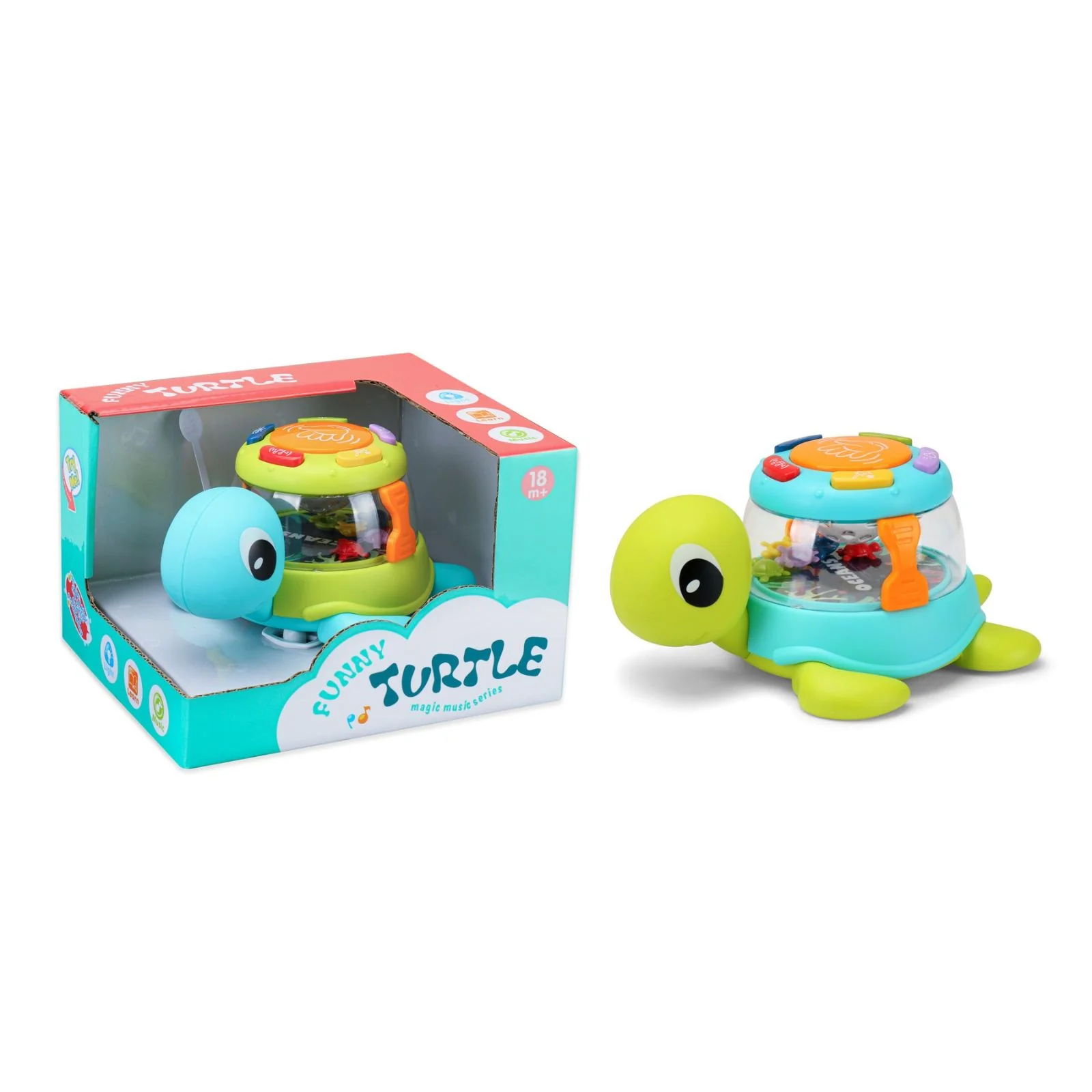 Tortuga musical interactivo
