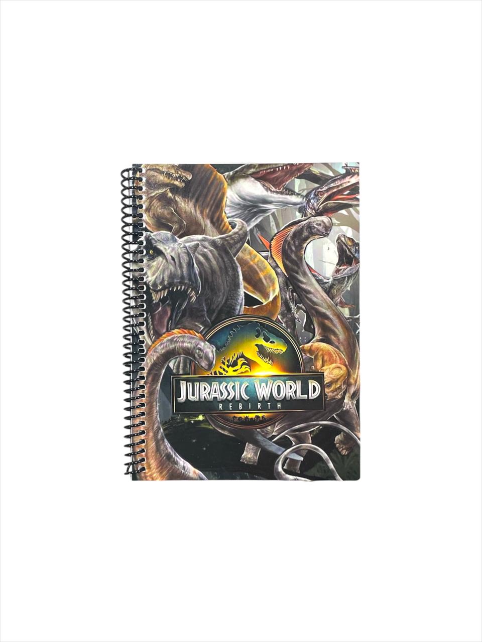 Cuaderno personajes 19x15 jurassic world