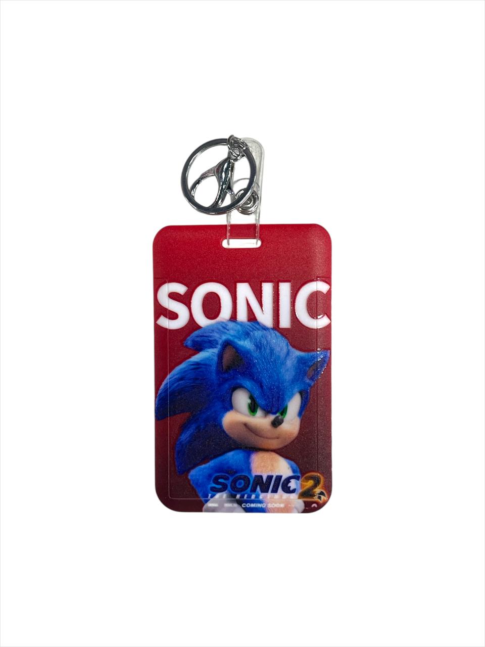Llavero portasube sonic