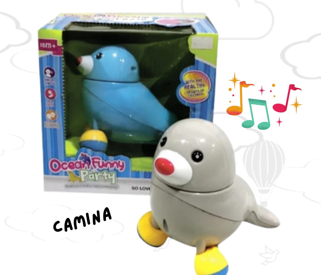 MuÑeco leon marino con sonido ocean funny party