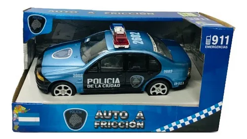 Auto a friccion patrulla urbana
