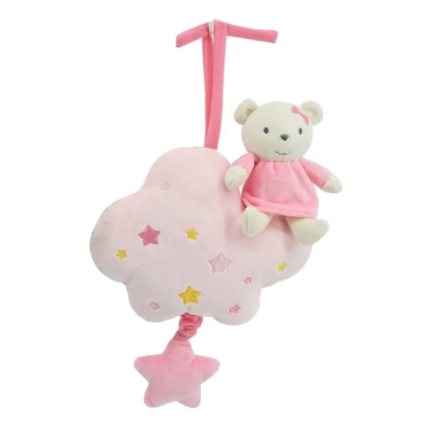 Peluche cunero nube con osito