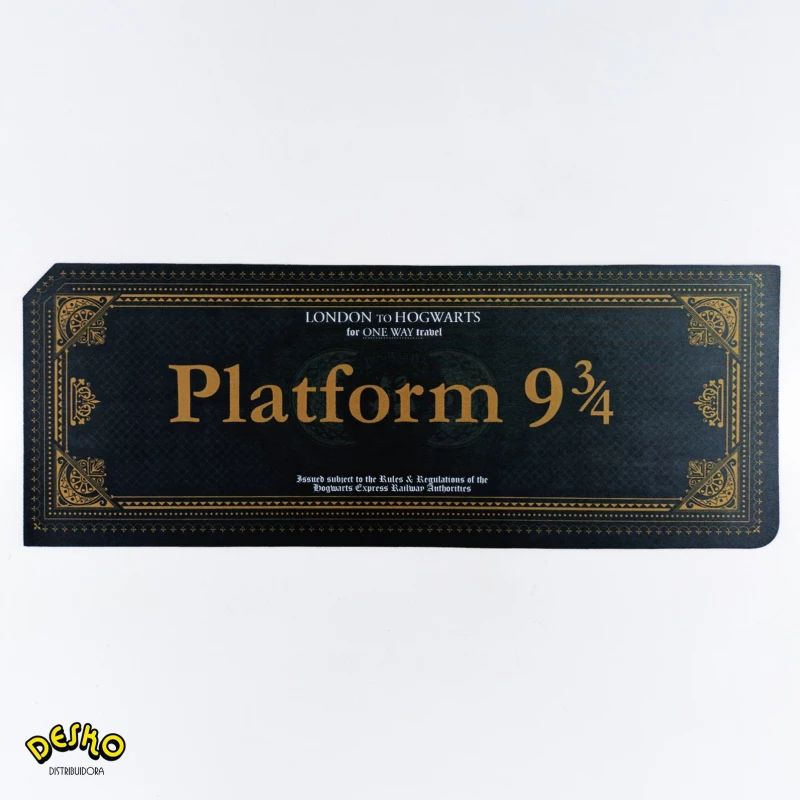 Mouse pad gamer harry potter plataforma 9 3/4