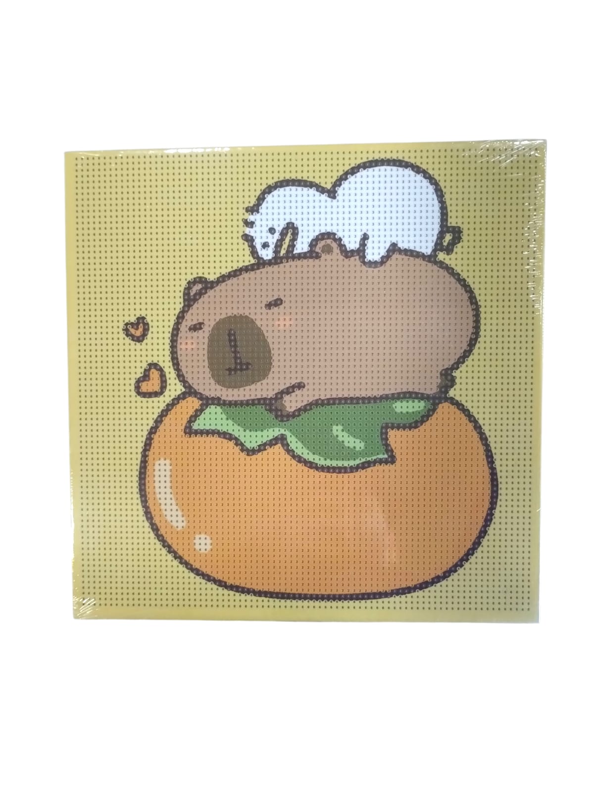 Diamond painting capibara 30x30