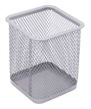 Portalapiz values alambre cuadrado plata