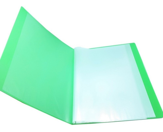 Carpeta lama 10 folios a4 lama verde