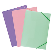 Carpeta lama 3 solapas c/elastico a4 opaca past