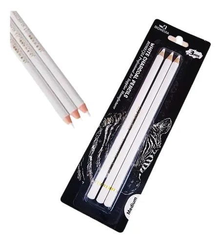 Lapiz blanco set x 3