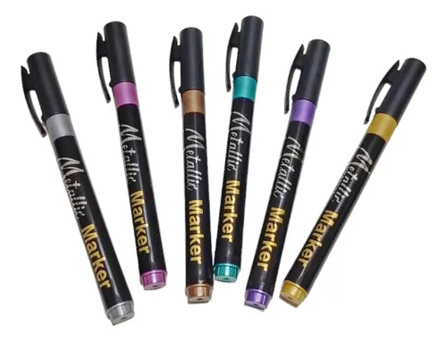 Marcadores metallic x10 un